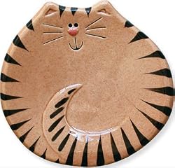 Tiger Cat Spoon Rest