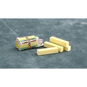 Land O Lakes Butter with 4 Butter Sticks Dollhouse Miniature