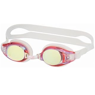 アクア(AQA) ウォーターランナー キッズミラーゴーグル ピンク KM1602G-PK
