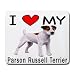 I Love My Parson Russell Terrier Mouse Pad