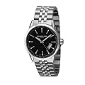 Raymond Weil Men's Automatic Watch with Black Dial Analogue Display and Silver Stainless Steel Strap 2730-ST-20001