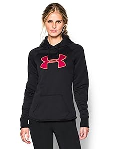 Under Armour Women's UA Storm Armour® Fleece Big Logo Hoodie Extra Small Black