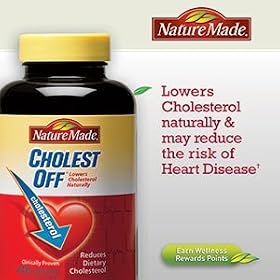 Nature Made Cholest-off Each 240 Caplets - Clinically Proven to Reduce Cholesterol (3 Pack)