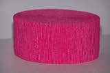 Hot Pink Crepe Streamer - 81'
