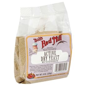 Bobs Red Mill, Yeast - Active Dry, 8-Ounce (8 Pack) by Bobs Red Mill