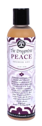 Dragontree Peace Shower Gel – Natural Aromatherapy Body Wash – Liquid Body Soap with Essential Oils for Relaxing and Stress Relief – No Chemicals – Happiness Guaranteed
