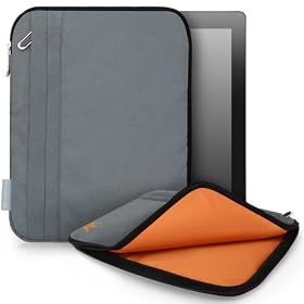CaseCrown Faux Suede Zip Sleeve Case (Grey) to the Apple iPad Wifi / 3G Model 16GB, 32GB, 64GB