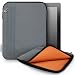 CaseCrown Protective Faux Suede Zip Sleeve Case (Grey) to Protect the Apple iPad 2 (Newest Version)