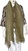 Wool Scarves Wraps Fashion Accessories India Dress 23 inches x 72 inches (psrf099)