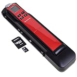 Pandigital PANSCN09PU Handheld Wand Scanner w/Feeder Doc Station & 2GB microSD Card (Red)