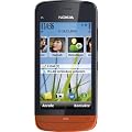 Nokia C5-03 Smartphone (8,1cm (3,2 Zoll) Touchscreen, 3,5mm Klinkenbuchse, Ovi Karten, GPS) burned orange