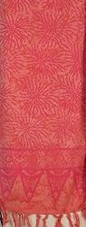 Rayon Scarf - Flower Batik