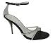 RHINESTONE TOE SNAKE HEEL