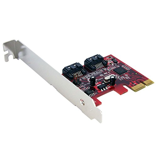 StarTech.com 2 Port SATA 6 Gbps PCI Express SATA Controller Card PEXSAT32 StarTech.com 2 Port SATA 6 Gbps PCI Express SATA Controller Card PEXSAT32