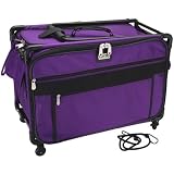 Tutto Machine On Wheels Case 23X14-1/4X14-Purple