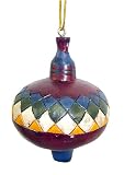 Vintage Spinning Top Toy Christmas Ornament