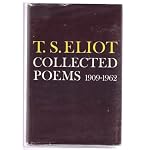 T.S. Eliot Collected Poems 1909-1962 (1st U.S. Edition) book cover