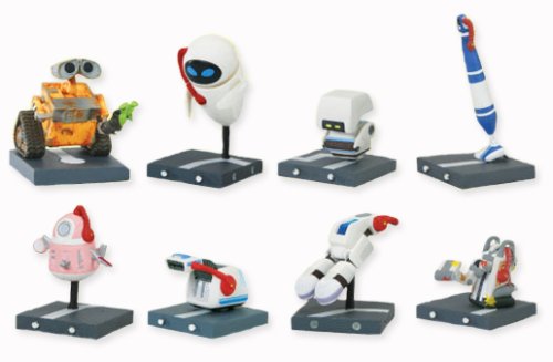 Disney Wall-E Mini Figure Set - Vending Machine Toys