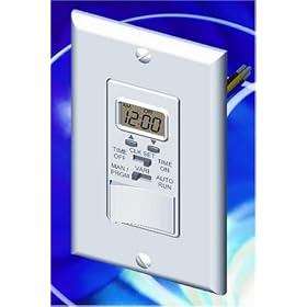 LST100W Digital Wall Switch Timer with Wall Plate