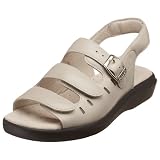 Propet Womens Breeze Walker Sandal,Dusty Taupe Nubuck,12 M (US Womens 12 B)