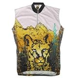 Mountain Lion Cycling Sleeveless Jersey