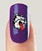 Bulldog Mini Temporary Tattoos