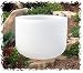 10" Classic Frosted Crystal Singing Bowl - G# Note (Throat Chakra)