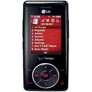 LG Chocolate  VX8500 Phone, Black (Verizon Wireless)