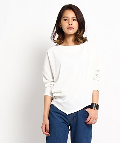 OZOC(オゾック)アシメトリーヘムシャーリングプルオーバー