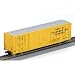 HO RTR 50' FMC Offset Double Door Box, POTB #120