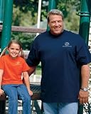 Port & Company Men's Big and Tall 100% Cotton Essential T-Shirt. PC61T
