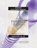 Physics for Scientists and Engineers: Student Solutions Manual v. 2, Chapters 20-43: A Strategic Approach: Student Solutions Manual v. 2, Chapters 20-43