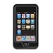 Solid Black Snap On Crystal Hard Cover Case for Apple Ipod Touch Itouch 8GB 16GB 32GB 2G 2nd Generation