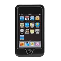 Solid Black Snap On Crystal Hard Cover Case for Apple Ipod Touch Itouch 8GB 16GB 32GB 2G 2nd Generation