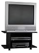 Black TV Cart By Ameriwood Furniture
