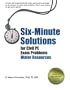Six-Minute Solutions for Civil PE Exam Problems: Water Resources