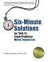 Six-Minute Solutions for Civil PE Exam Problems: Water Resources