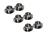 Produkt-Bild: Espressotasse m. Untersetzer von James Premium 6 doppelwandige Edelstahltassen thermoisoliert mit Edelstahlunterteller