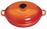 Review LE CREUSET UK LTD 250322609 / Le Creuset Cast Iron Shallow Casserole, Volcanic, 26 cm