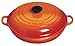 Le Creuset Cast Iron Shallow Casserole, Volcanic, 26 cm