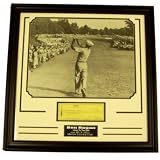 Ben Hogan Signed Check w Framed 16x20 by