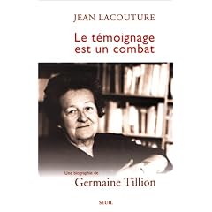 Le t�moignage est un combat