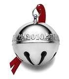 Wallace Christmas Ornament, 2010 Silver Plated Sleigh Bell
