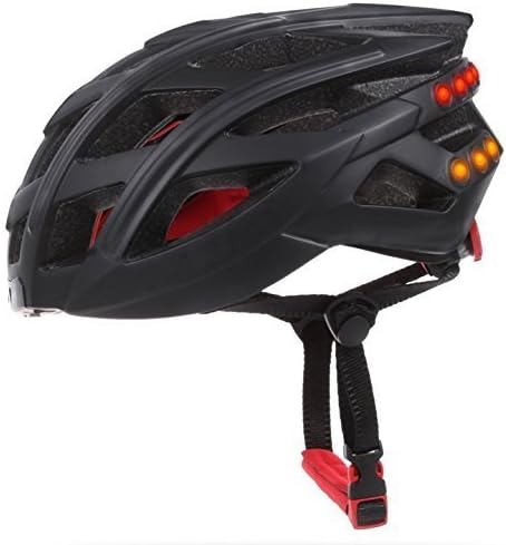 SmartVR Smart Bike Helmet, USB Rechargeable Bluetooth Bicycle Helmet Tail Light with Turn Signals, Hands-free Call, Music Player and SOS Alert Functions