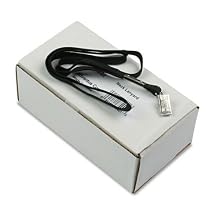 Advantus 36-Inch Deluxe Neck Lanyard for ID Cards/Badges, Clip Style, Black, Box of 24 (75401)