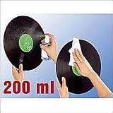 Schallplatten-Reinigungs-Set (200 ml Sprühreiniger mit Tuch) + Gratis-CD !