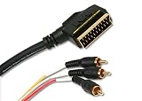 Monster MV1R3SC-2M EU  3RCA  - Scart Cable