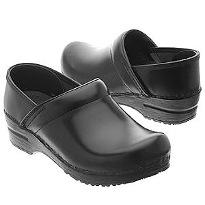 Buy Dansko Ladies Professional Box Leather Clog