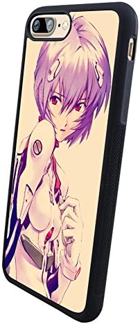 iPhone 7 Plus Case,Neon Genesis Evangelion TPU Soft Rubber iPhone 7 Plus Case