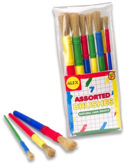 7 Assorted Brushes by Alex
